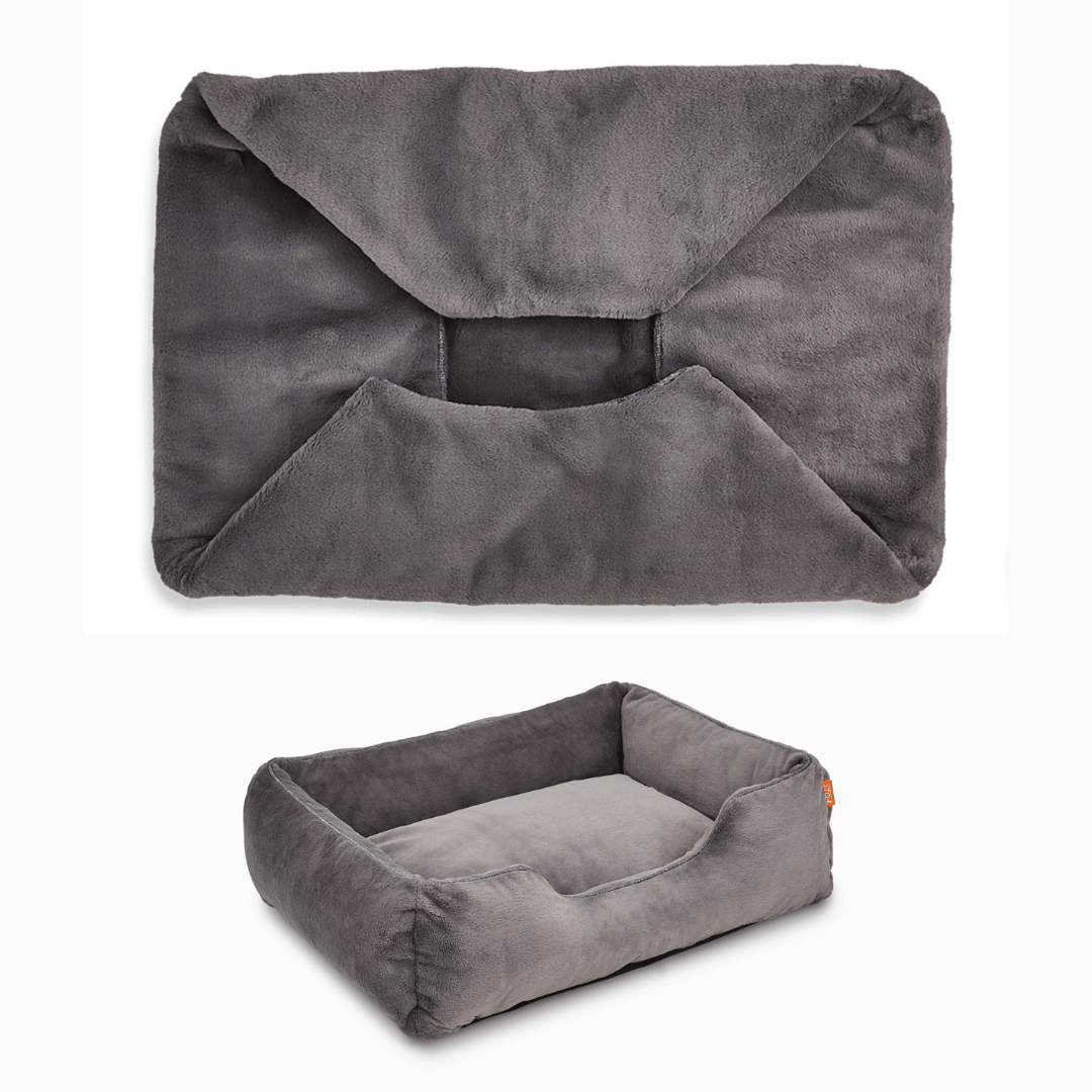 Large dog bed with cover online