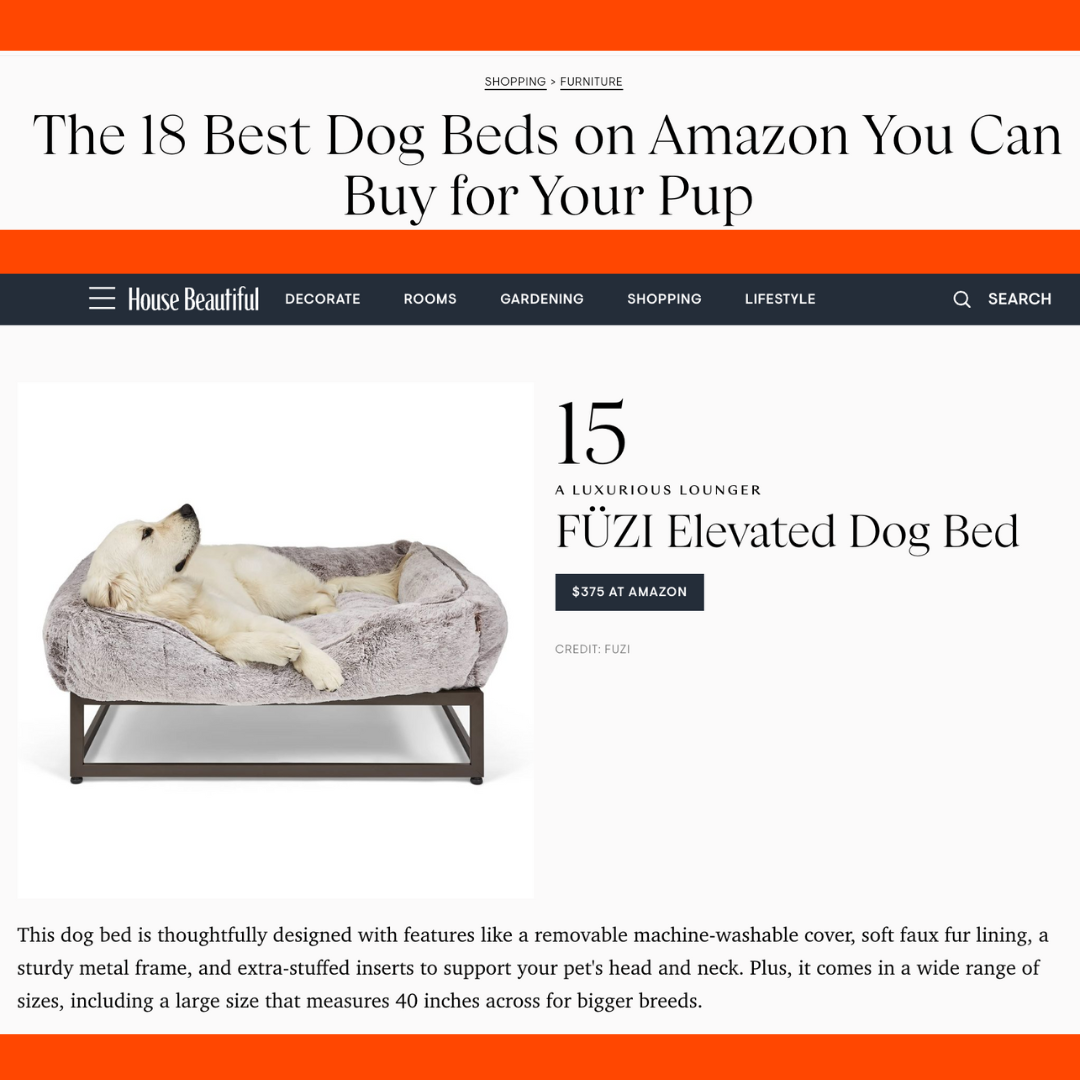 Fuzi Elevated Dog Bed
