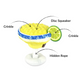 Margarita Dog Toy