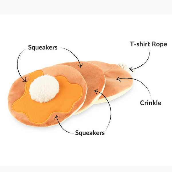 Pancake Stack Dog Toy