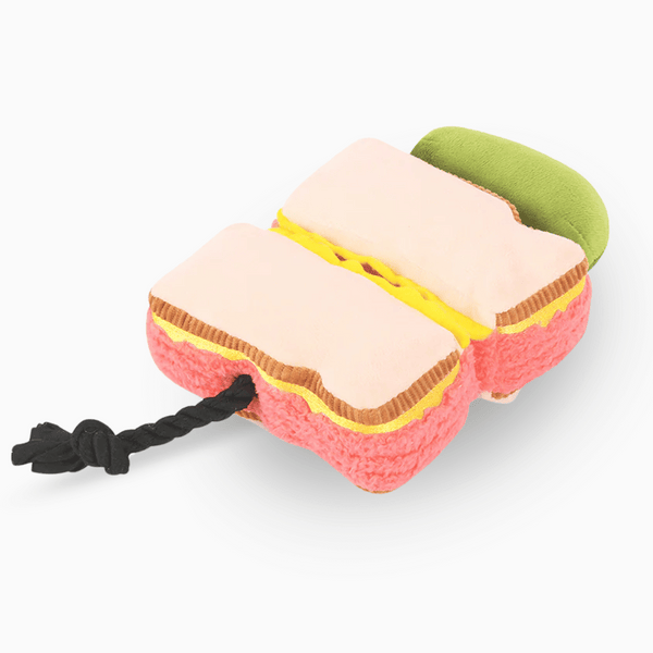 sandwich dog toy