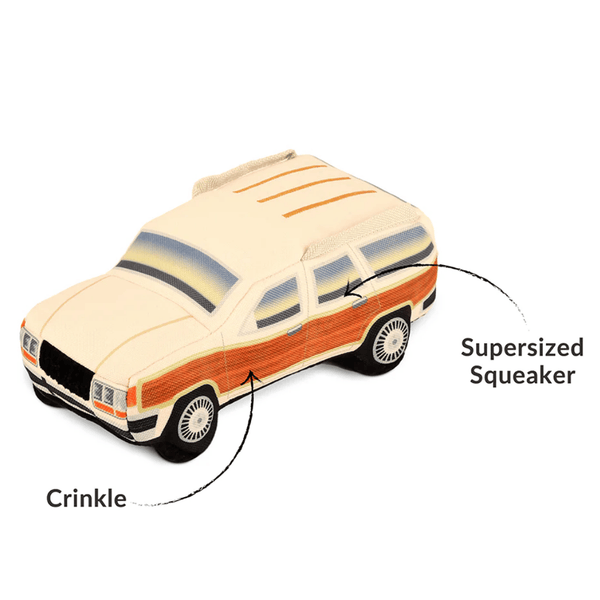 80's Station Wagon Dog Toy