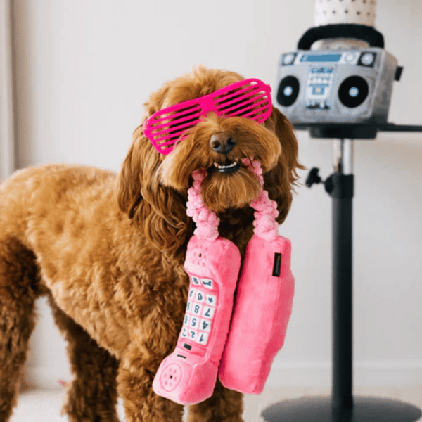 80's Wall Phone Dog Toy