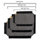 Replacement mesh for the up pup dog bed by fuzi.