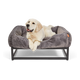 Fuzi bed for a large sized dog, featuring an elevated design to improve airflow and comfort