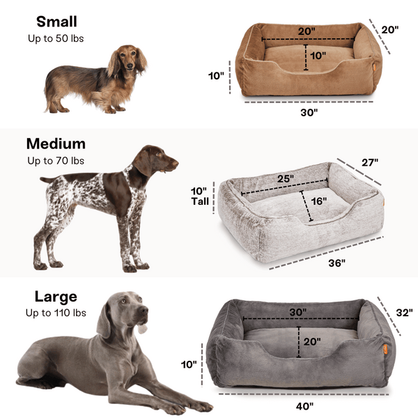 Plush Dog Bed Cover