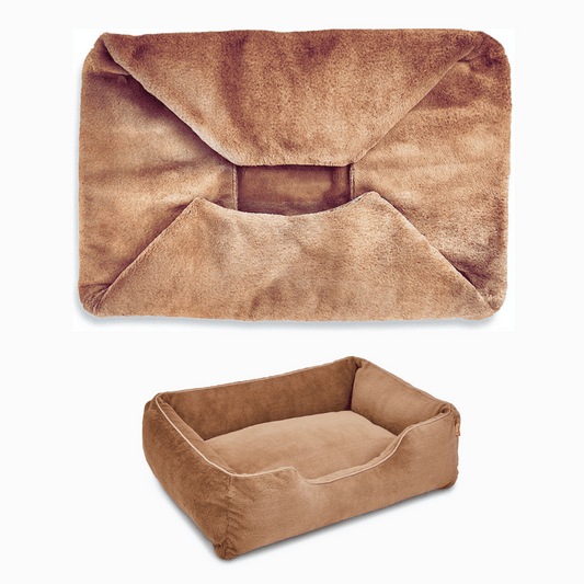 FUZI Luxury Dog Bed Cover | Extra Dog Bed Covers for Luxury