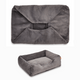 Dark Grey Cover for the sammy bolster bed or the fuzi elevated dog bed.