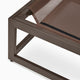 Swatch for the Up Pup platform dog bed by Fuzi, featuring a metal frame in brown, perfect for adding the Sammy bolster dog bed on top, available in small, medium, and large, offering orthopedic support and suitable for outdoor use